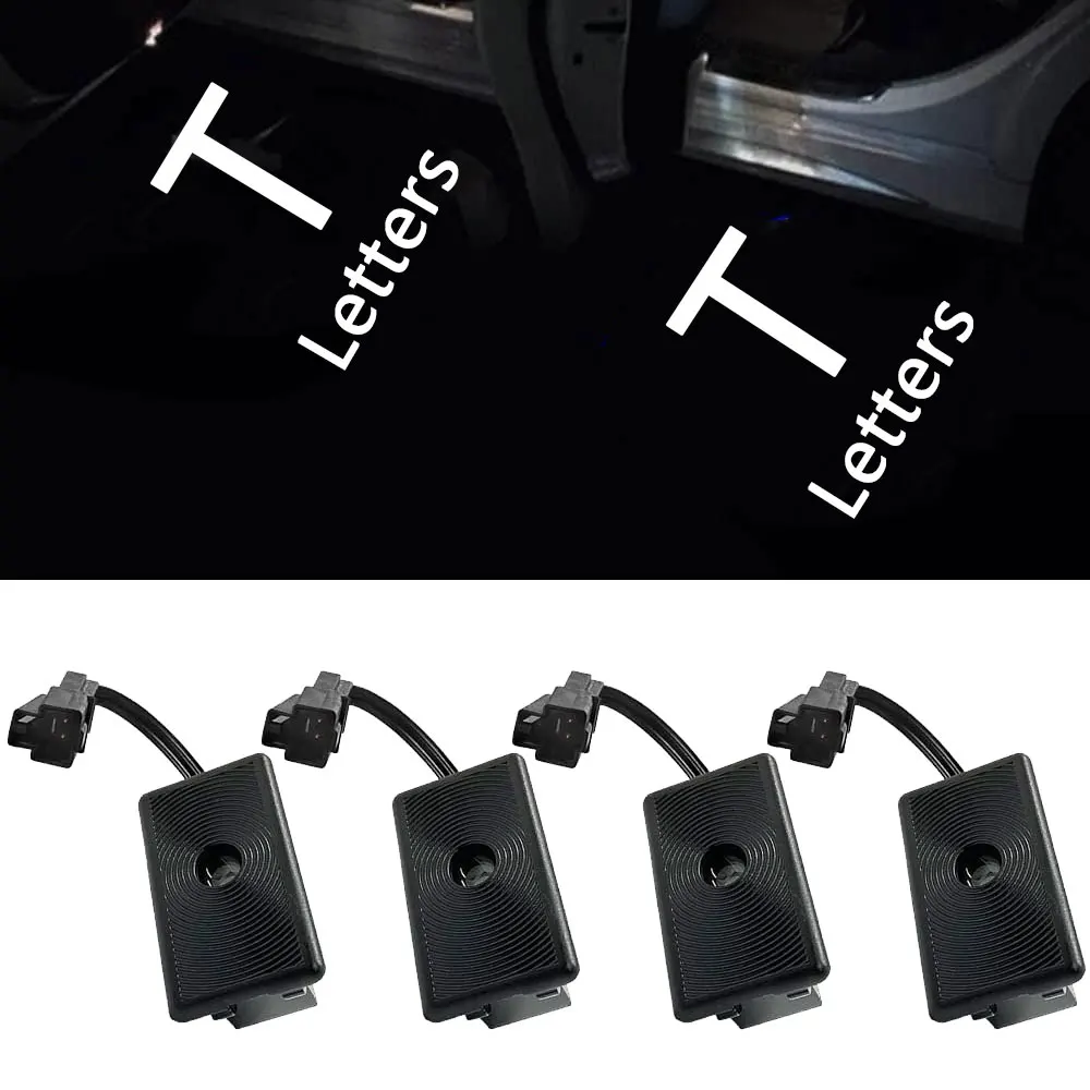 Voor Tesla Model Y Juniper Deurverlichting HD Projector Instapverlichting Model 3. Highland LED Laser Ghost Shadow Welkom Lichten