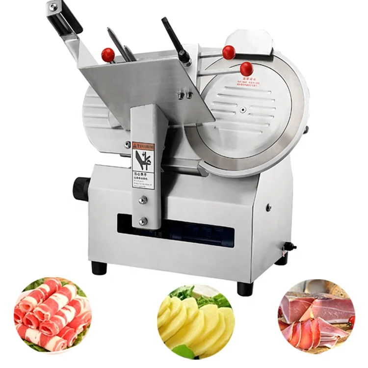 Factory Direct Supply Wholesale Automatic Stainless Steel Electric Meat Slicer Machine Cut Frozen Meat Beef Lamb Rolls for Sale