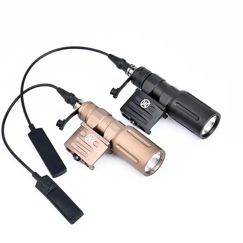 WADSN 전술 PLHV2 PLH-V2 사냥 무기 라이트, 1000 루멘, 1300 루멘, 강력한 스카우트 라이트, RM45 오프셋 마운트, 20mmRai