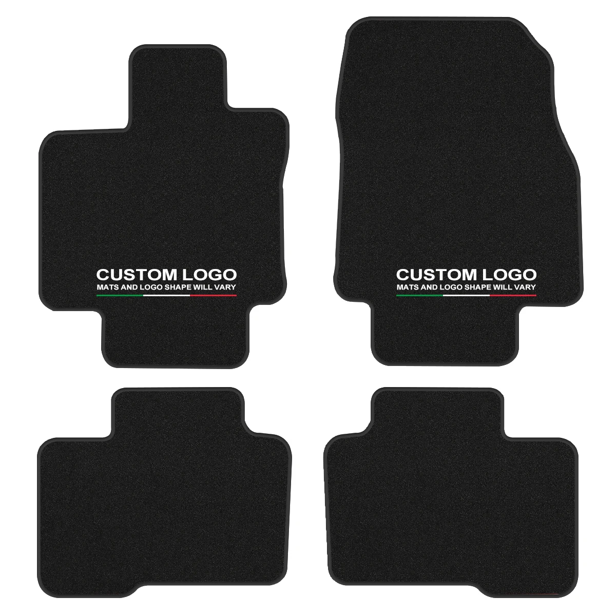 

For Toyota Highlander IV (XU70) 2020-2025 luxury Carpet Velour Car Mats 4-Piece Floor Mats with