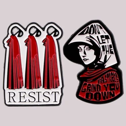 Women's Rights Enamel Pins Anime Movie Brooches Lapel Pins Badge on Backpack Costume Accessories Cartoon Jewelry Unique Gifts