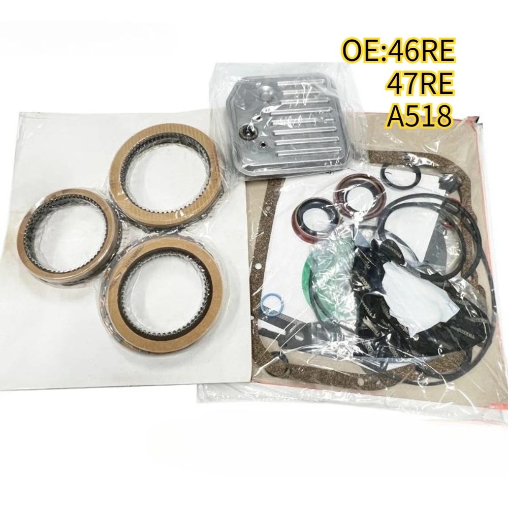 

High quality New For 46RE 47RE A518 618 A500 1998 2002 Dodge Ram Chrysler Transmission Reconstruction Kit Set