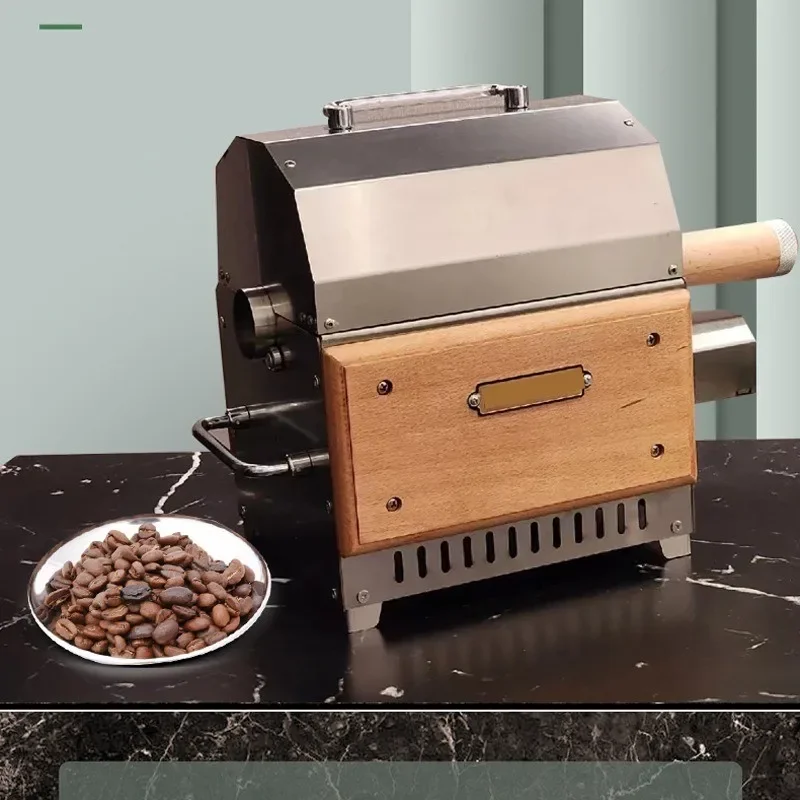 Direct-fired hand-operated small household commercial automatic manual coffee roaster bean roaster