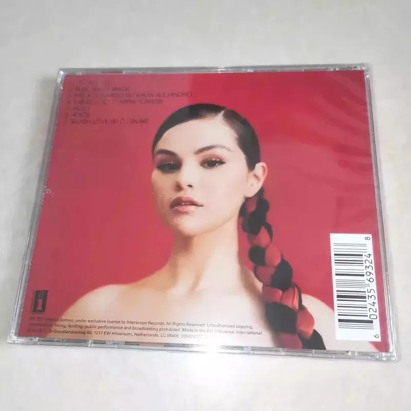 Nuevo Pop Selly Sel Selena Gomez música CD Revelacion álbum de grabación de música Cosplay Walkman coche banderas de sonido caja colección de música de fiesta