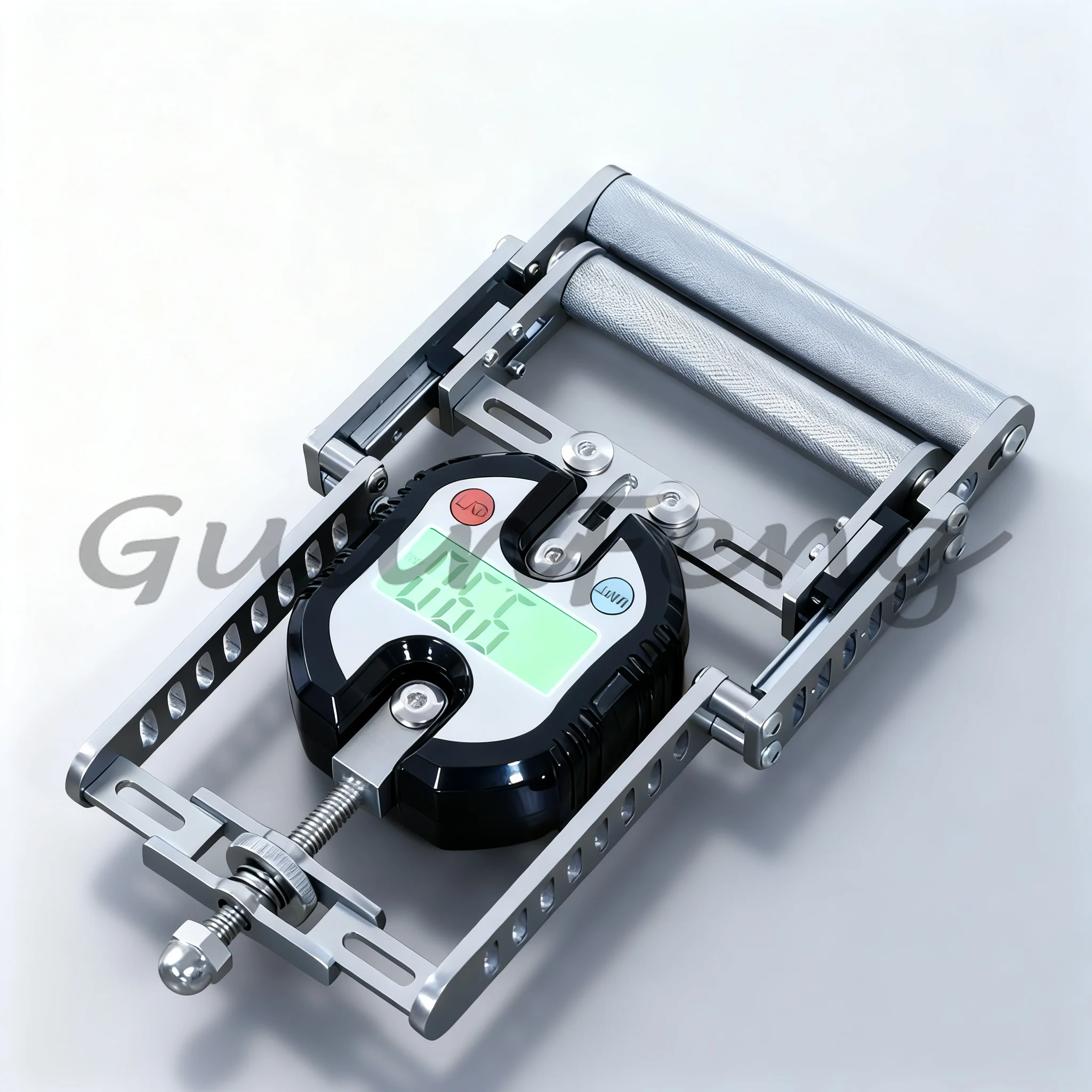 Professional Grip Strength Tester, 304 Stainless Steel Frame Digital Display Adjustable 150kg Hand Dynamometer