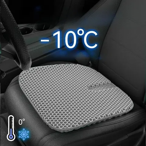TPE Gel Cooling Seat Cushion Honeycomb Egg Shape Design for Office Chair and Car Seat Breathable and Comfortable for Sitting
