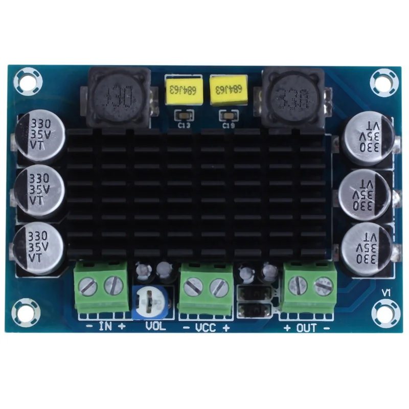 FULL-2X DC 12V-24V TPA3116 D2 100W モノラルチャンネルデジタルオーディオパワーアンプボード車