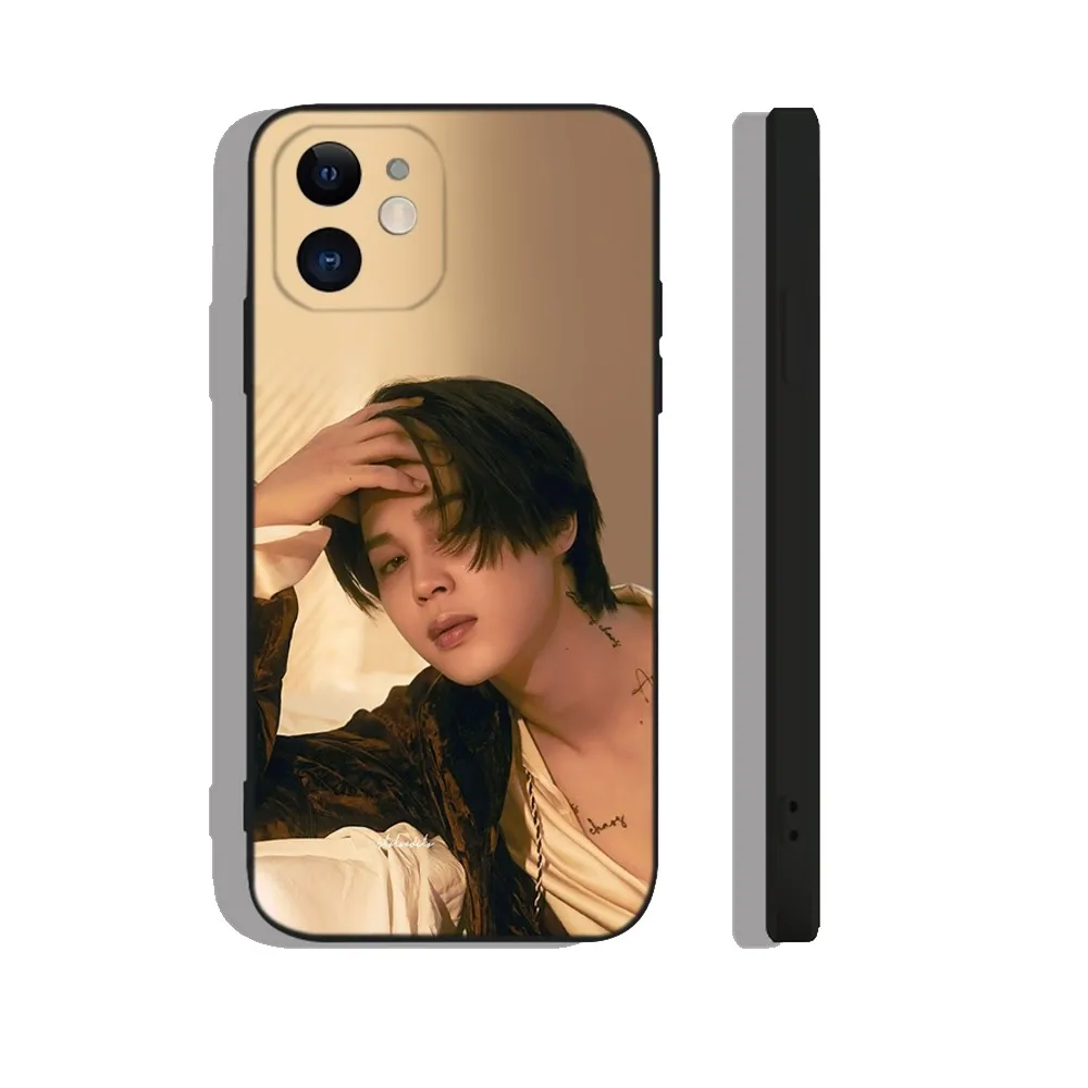 Singer J-JIMINS-S Phone Case For iPhone 16,15,14,13,12,11 Plus,Pro,Max,XR,XS,X,7,8 Plus,SE,Mini Silicone Soft