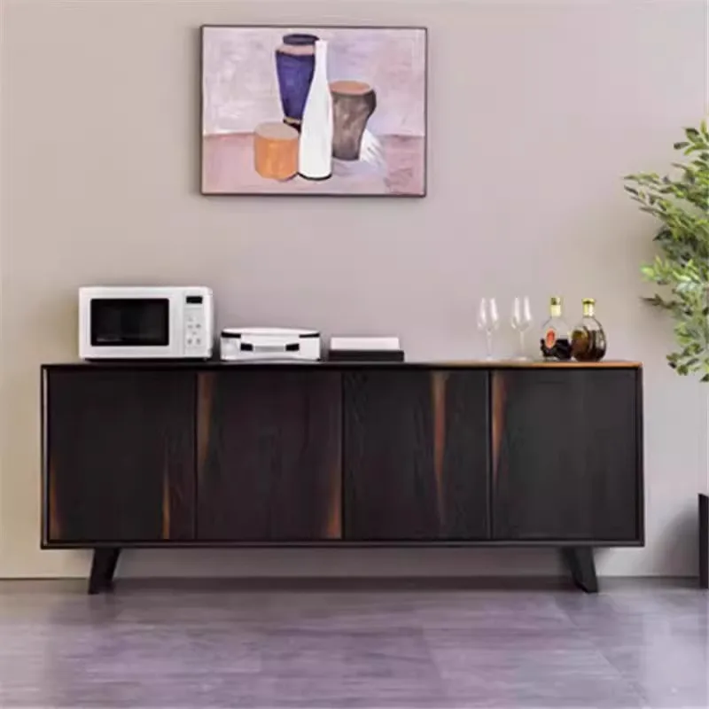 Retro Antique Living Room Cabinets Rustic Coffee Kitchen Sideboard Living Room Cabinets Salon Table Vitrine Furniture