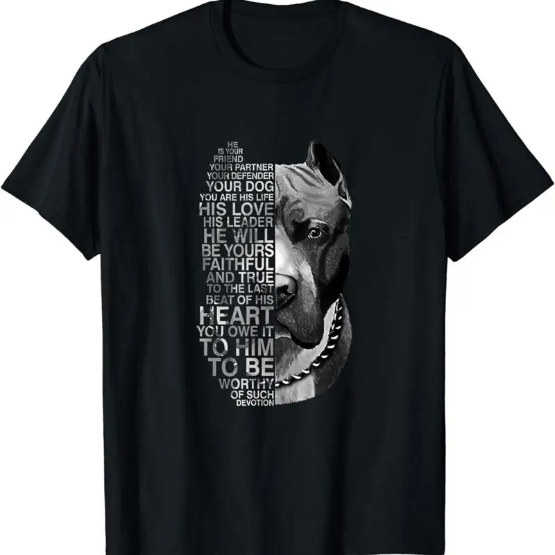 He is your friend partner dog Pitbull T Shirt
