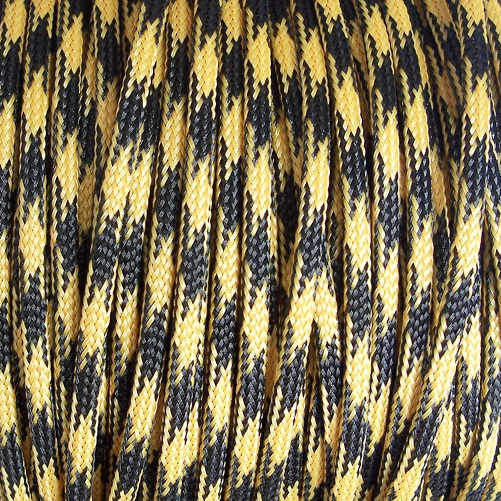 PET Braided Tube Hose Cable Harness Nylon Mesh Sheath Extended Three Woven Encrypted Protection Sleeve