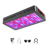 BESTVA Greenhouse Indoor Plant 600W 1000W 1200W 1500W VEG BLOOM Switch Full Spectrum COB Shenzhen LED Grow Light