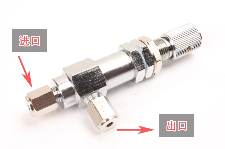 

Needle Type Flow Regulating Valve Chromatograph Special Precision Gas Needle Valve ZXF-1236mm