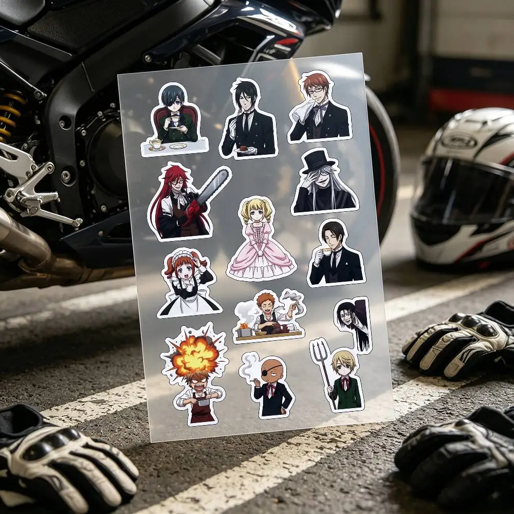 Black Butler Stickers Auto Body Bumper Windows Motorcycle Laptop Walls Vinyl Decal Car Tuning Accessories