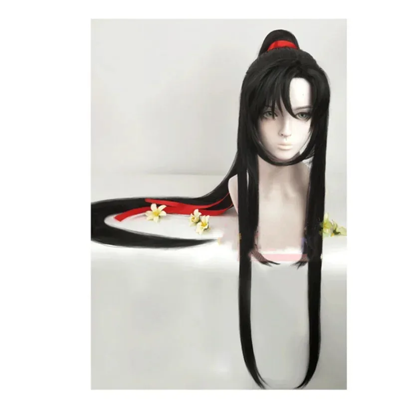 AA wat Anime Mo Dao Zu Shi gran maestro del cultivo demoníaco Wei Wuxian Lan Wangji Cosplay peluca para fiesta de Halloween 2025 nuevo