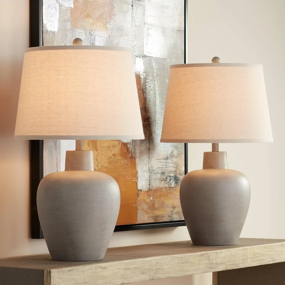 Glenn Rustic Country Cottage Style Table Lamps 27