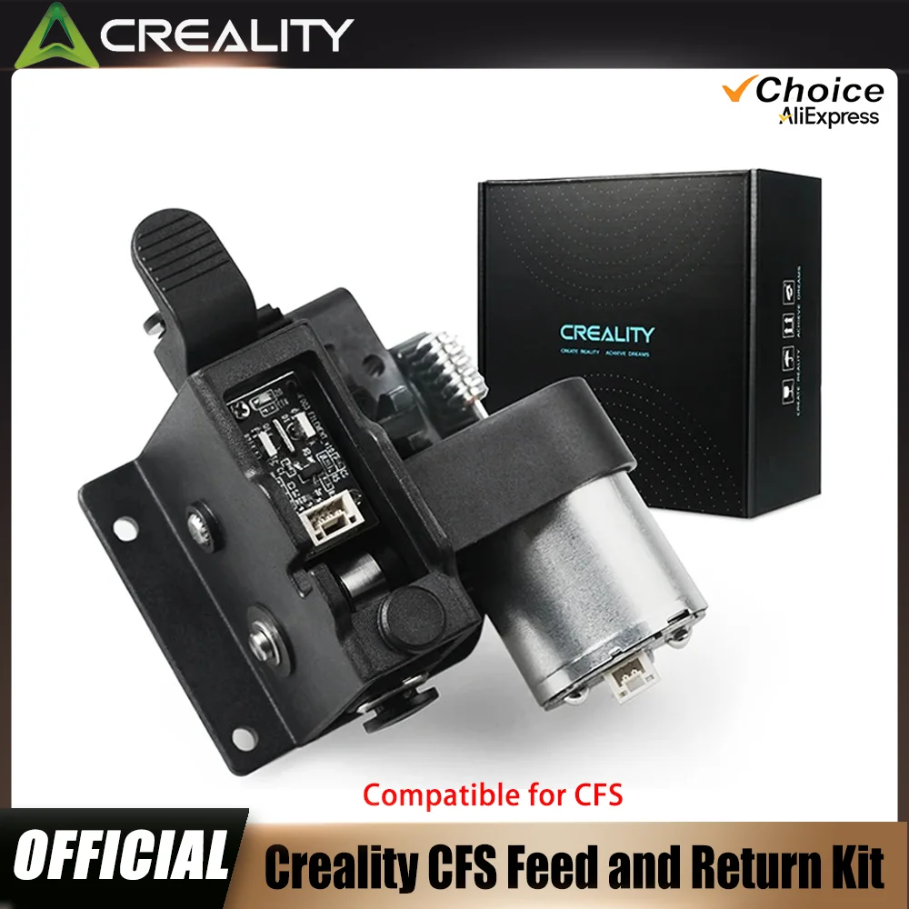 

Creality CFS Feed and Return Kit with Brush Motor 0.17A 24V L16.2 – Original Replacement Part for K2 Plus Multi-Color 3D Printer