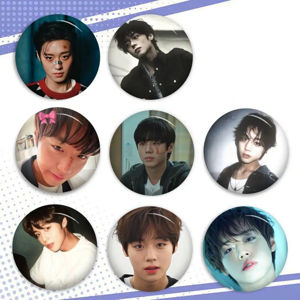 W-Weak H-Hero P-Park J-Jihoon Blechpin-Anstecker, individuell gestaltete Anime-Charakter-Old-School-Brosche, Cartoon-Kragenabzeichen, Schmuckgeschenk für Fans