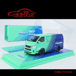 Tarmac Works 1:64 toyota Hiace  widebody Falken Collection of Simulation Alloy Car Model Children Toys