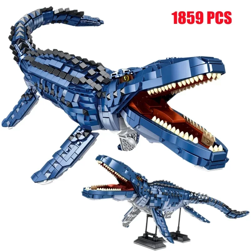 1813PCS MOC T-Rex Building Dinos Blocks Technology Jurass Indominus Park Dinosaurs World Brachiosaurus Model Bricks Toy for Kids