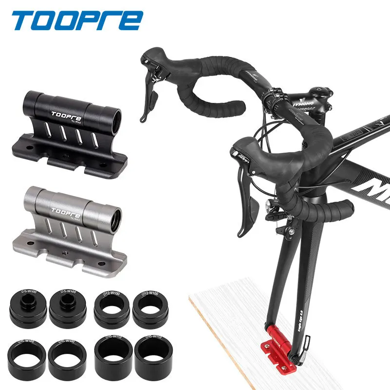 TOOPRE Bicycle Fork Mount Car Roof Carrying Mount Quick Release Bucket Bike Parking Racks Bicycle Workshop Repaire Stands