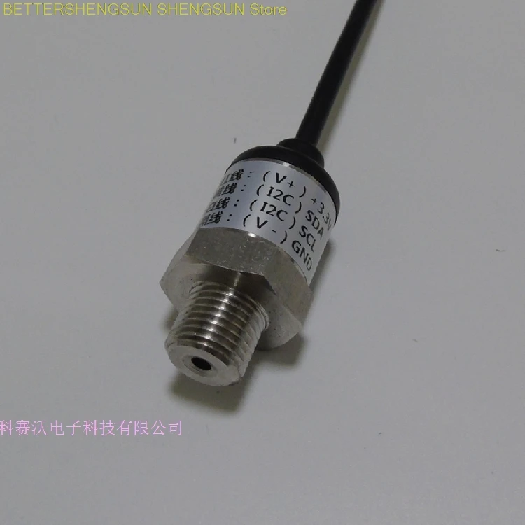 

Internet of Things Pressure Sensor Low Power 3.3V Power Supply I2C Communication Pressure Sensor 0-1MPA Sensor