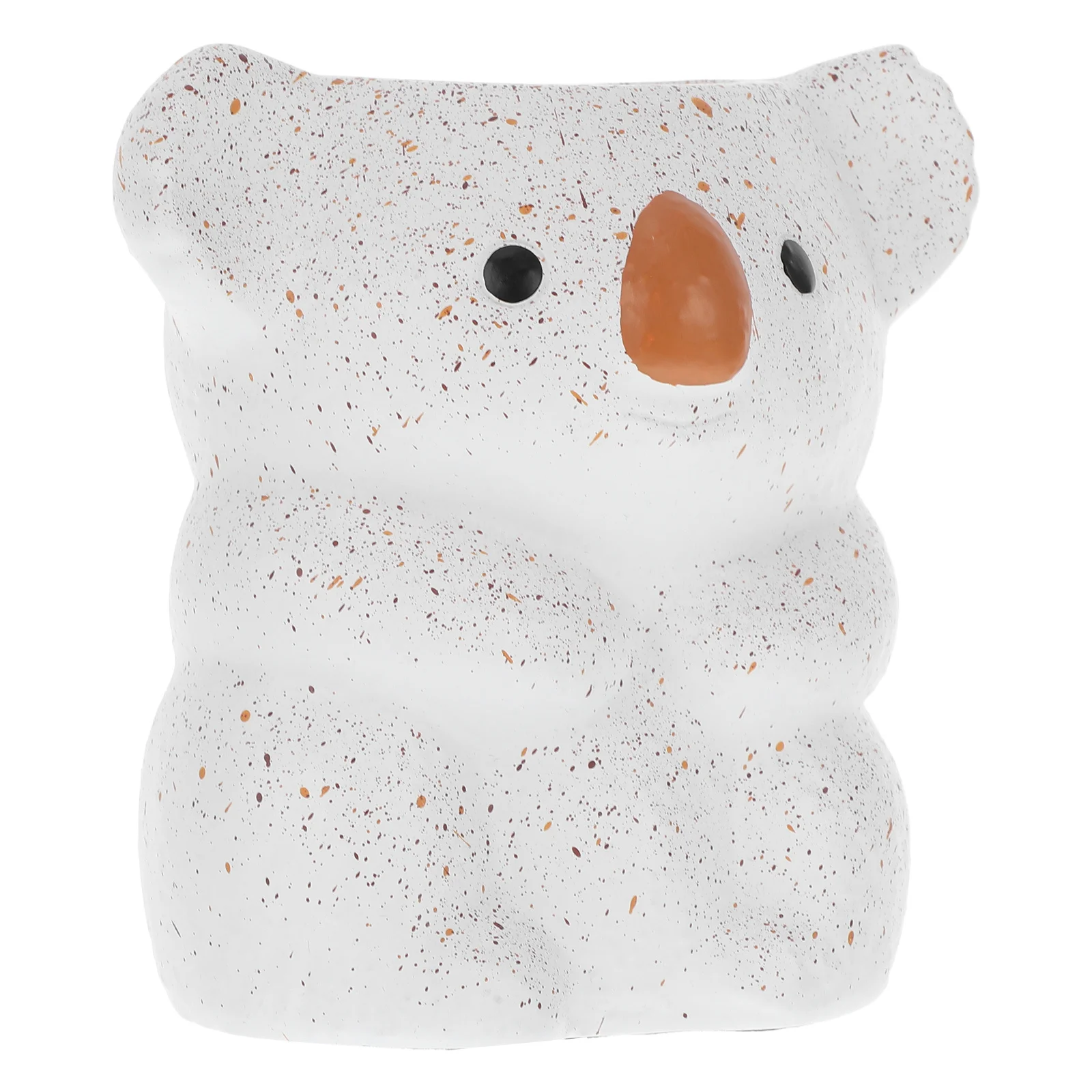 الراتنج حامل قلم لطيف كوالا الحيوان حامل القلم الرصاص فرشاة للمكياج المنظم سلة المهملات الصغيرة أواني المطبخ الحاويات مكتب مكتب #1