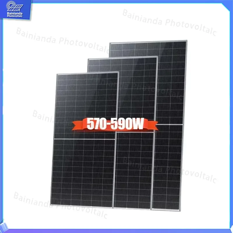 LONGi 565W 570W 575W 580W 585W Monocrystalline Solar Panels European Spot Delivery Tier 1 Wholesale Direct from Manufacturer