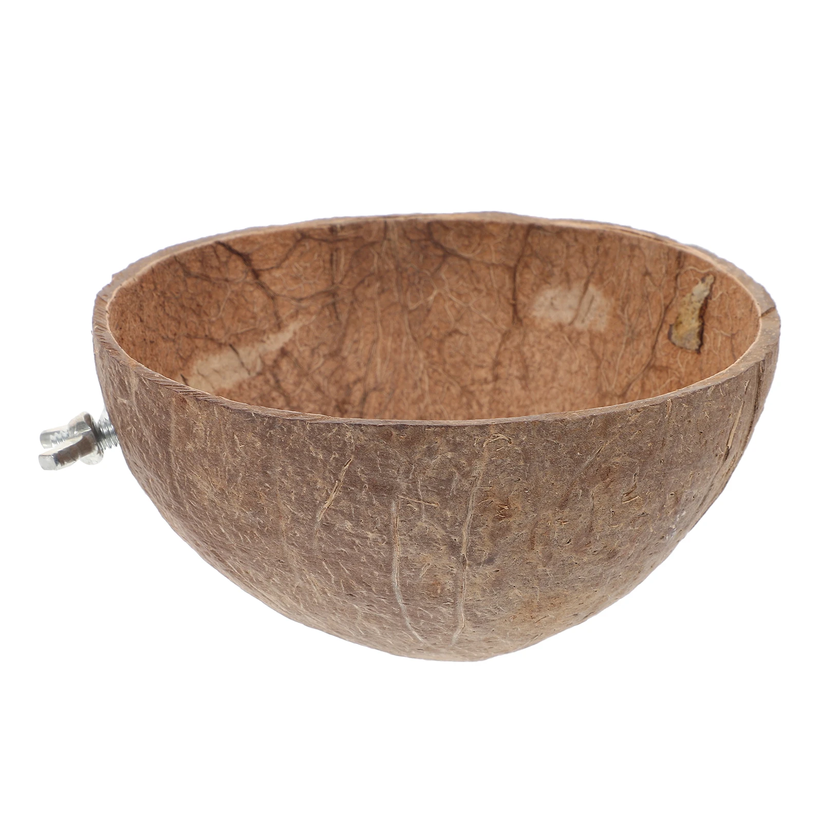 

Coconuts Shell Natural Pet Bird Hanging Nest For Cage Coconuts Parrot Decorative Bird Bed Breeding Nest Outdoor