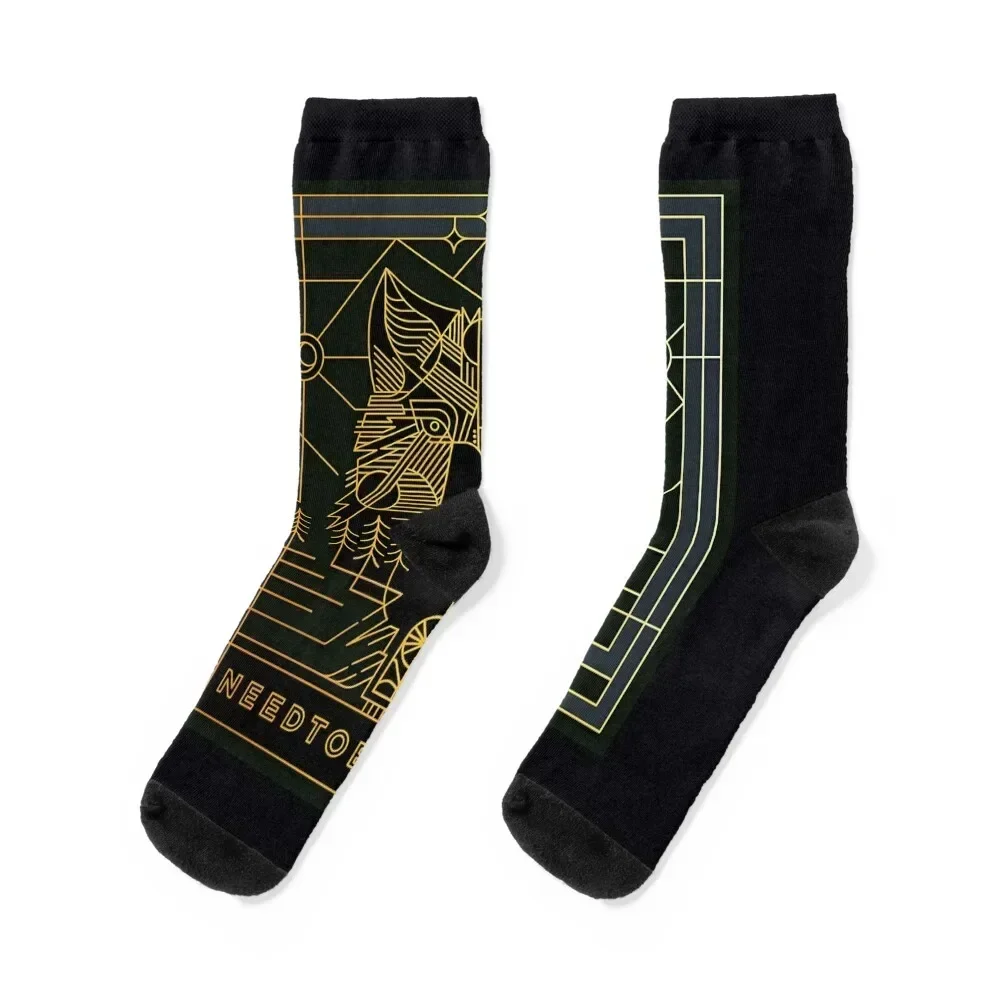 

Needtobreathe Socks hiking hip hop with print Climbing Socks Ladies Men's