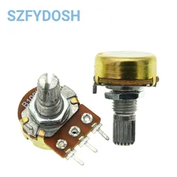 5Pcs/bag WH148 Single Joint Amplifier Potentiometer  10K 20k 50k 100k 500k..... L: 15MM