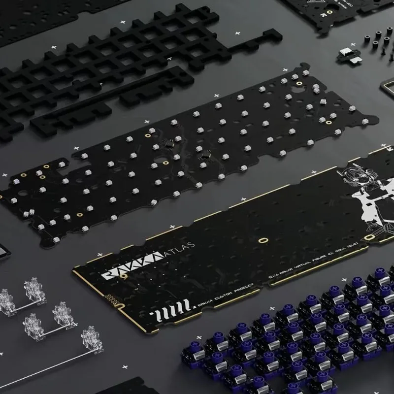 RAKKA60 V2 Atlas Magnetic Switch PCB Keyboard Kit