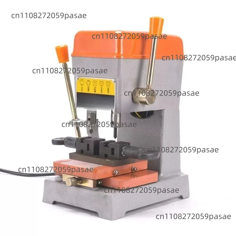 Máquina de Cortar Llaves 368A con Perforación y Fresado Vertical Manual para Ranuras Internas/Externas