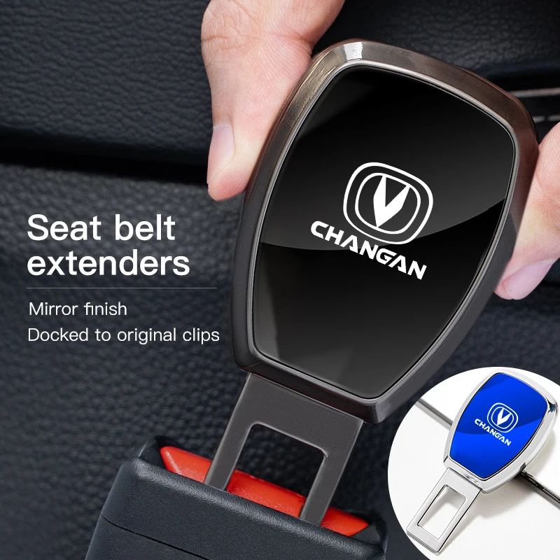 Автомобильный удлинитель зажима ремня безопасности аксессуары с эмблемой для Changan CS75 CS55 CS15 CS35 EADO CX70 CS85 UNI-T CS95 F70