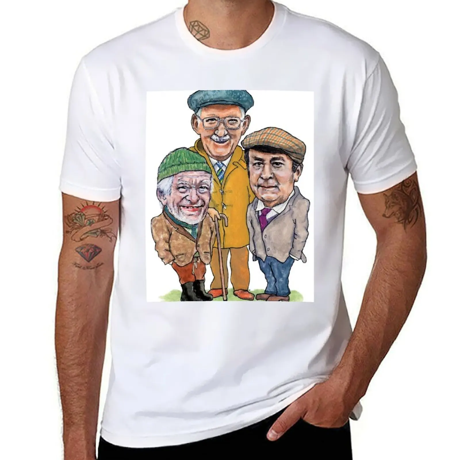

Last of the Summer Wine Compo Clegg Foggy T-Shirt graphic t shirts for man man t shirt luxury T-Shirt