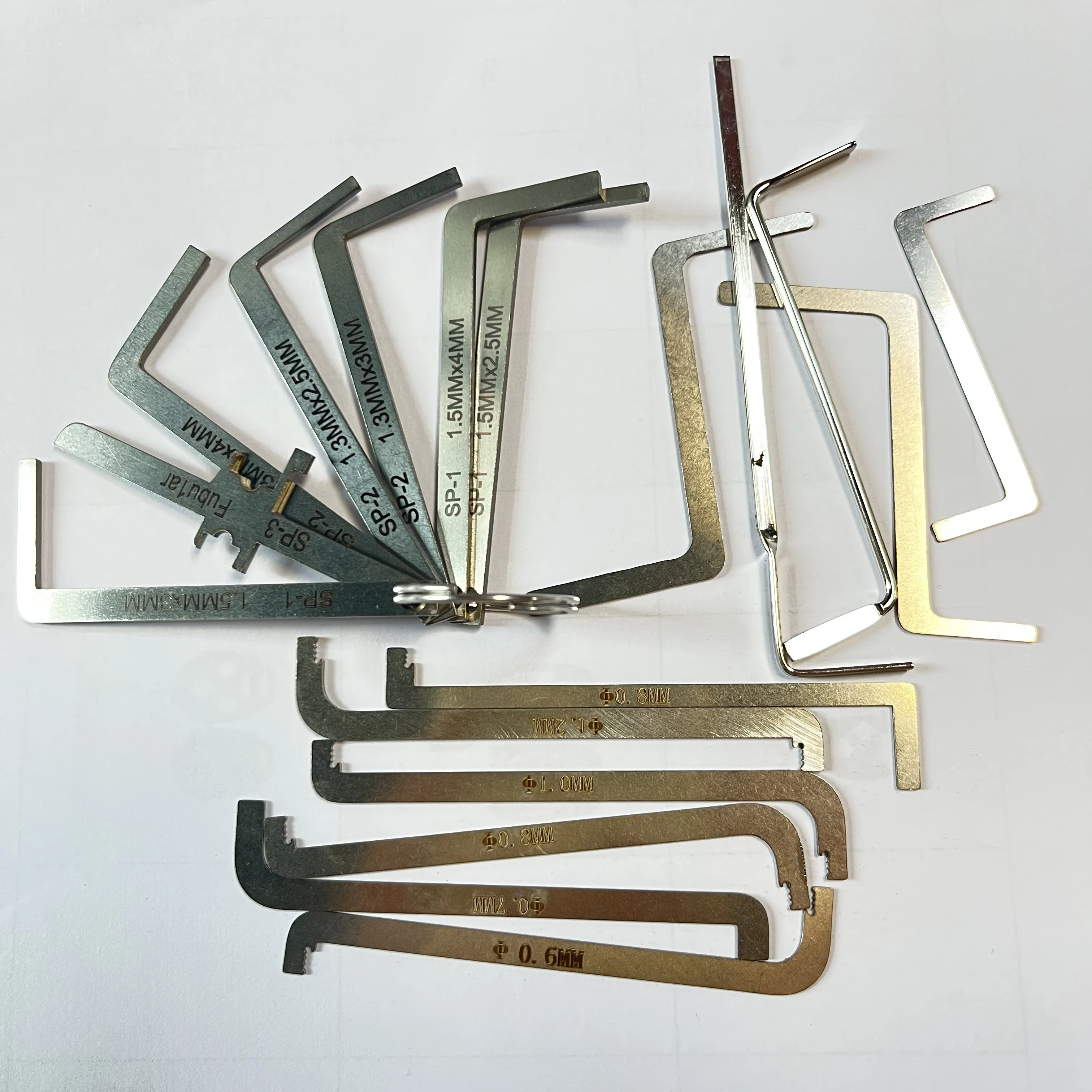 5/6/7 Stück Sperrspannschlüssel, Ersatz-Drehwerkzeug, Schlosser-Pick-Werkzeug, Neu