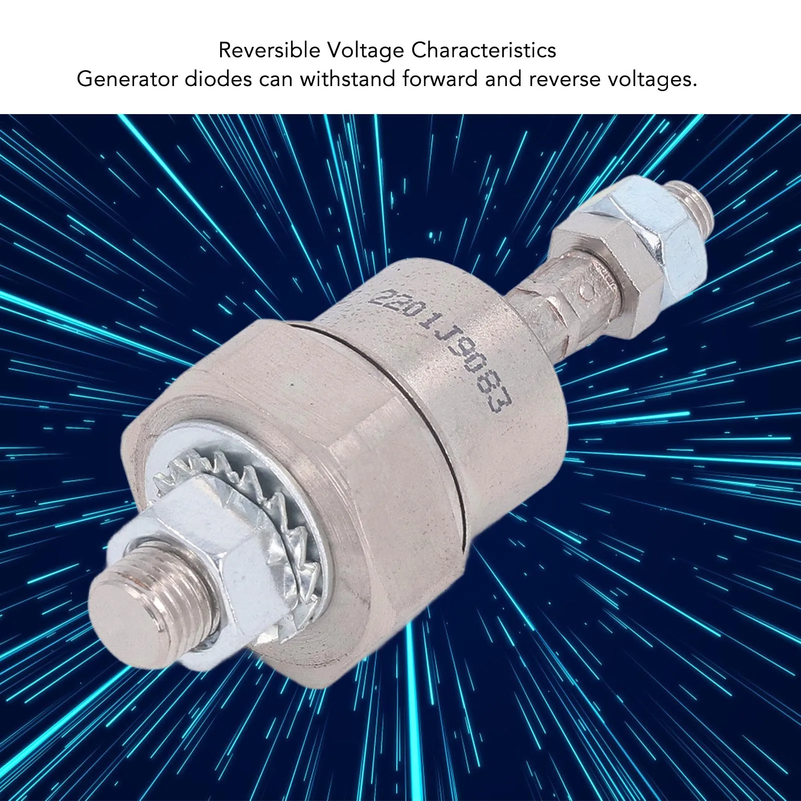 

Polarity Rectifier Rectifier Diode Forward Reverse Polarity Rectifier Replacement Generator Parts 1200V Rectifier Diode