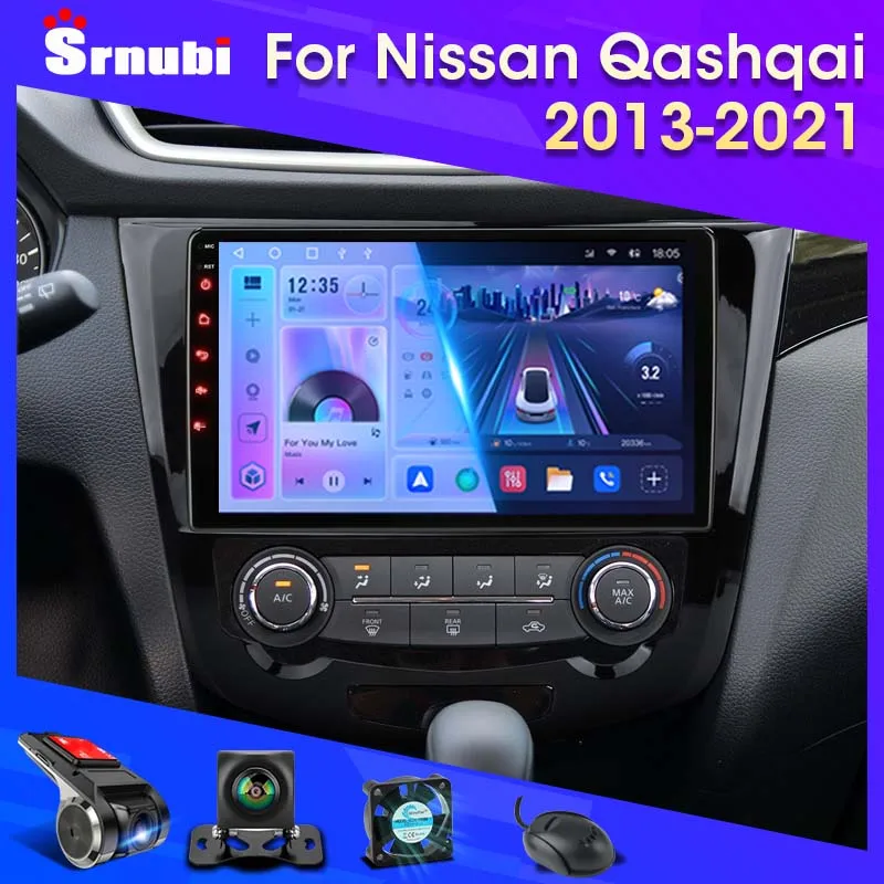 

Android 11 Car Radio for Nissan J11/Qashqai X-Trail/Rogue/Dualis 2013-2021 Multimedia Player 2 Din Carplay DVD Head Unit Stereo