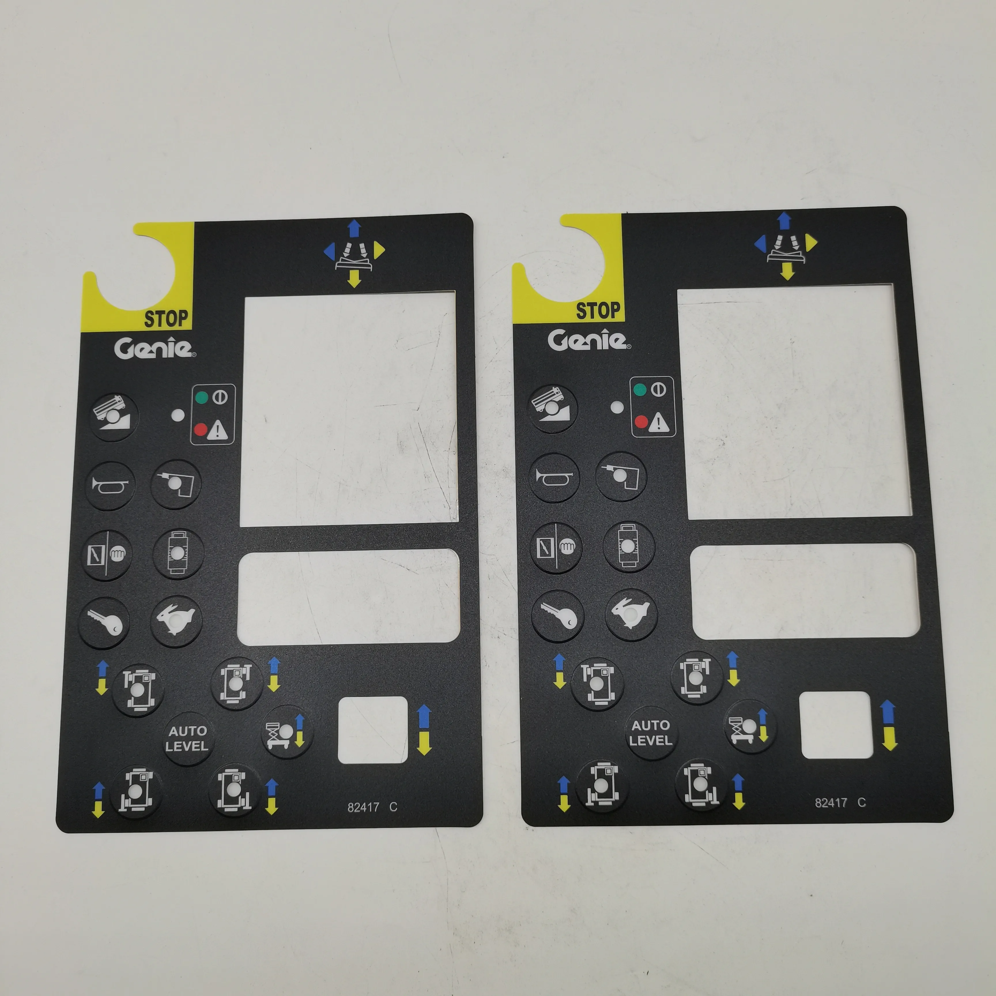 enie Platform Control Parts Panel Decal 82417GT For Genie GS-2668 RT GS-3268 RT