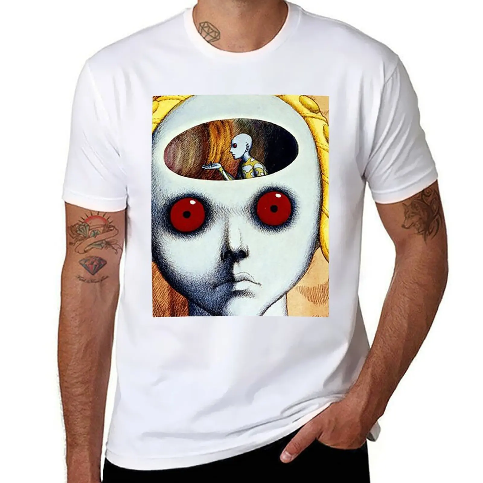 

Excellent Fantastic Planet shirt that i call FEED YOUR HEAD T-Shirt No Iron Casual Short Sleeve Top