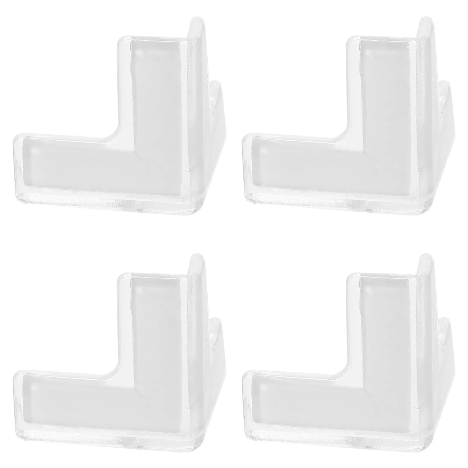 

4 шт. прозрачных защитных уголков для мебели, бамперы для защиты детей, прозрачные защитные накладки на края для кофейных столиков, столов, книжных полок, шкафов