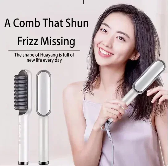 Mini Hair Straightener Hot Comb Bestseller Customized Hair Styling Tool Hair Brush Straightener Comb