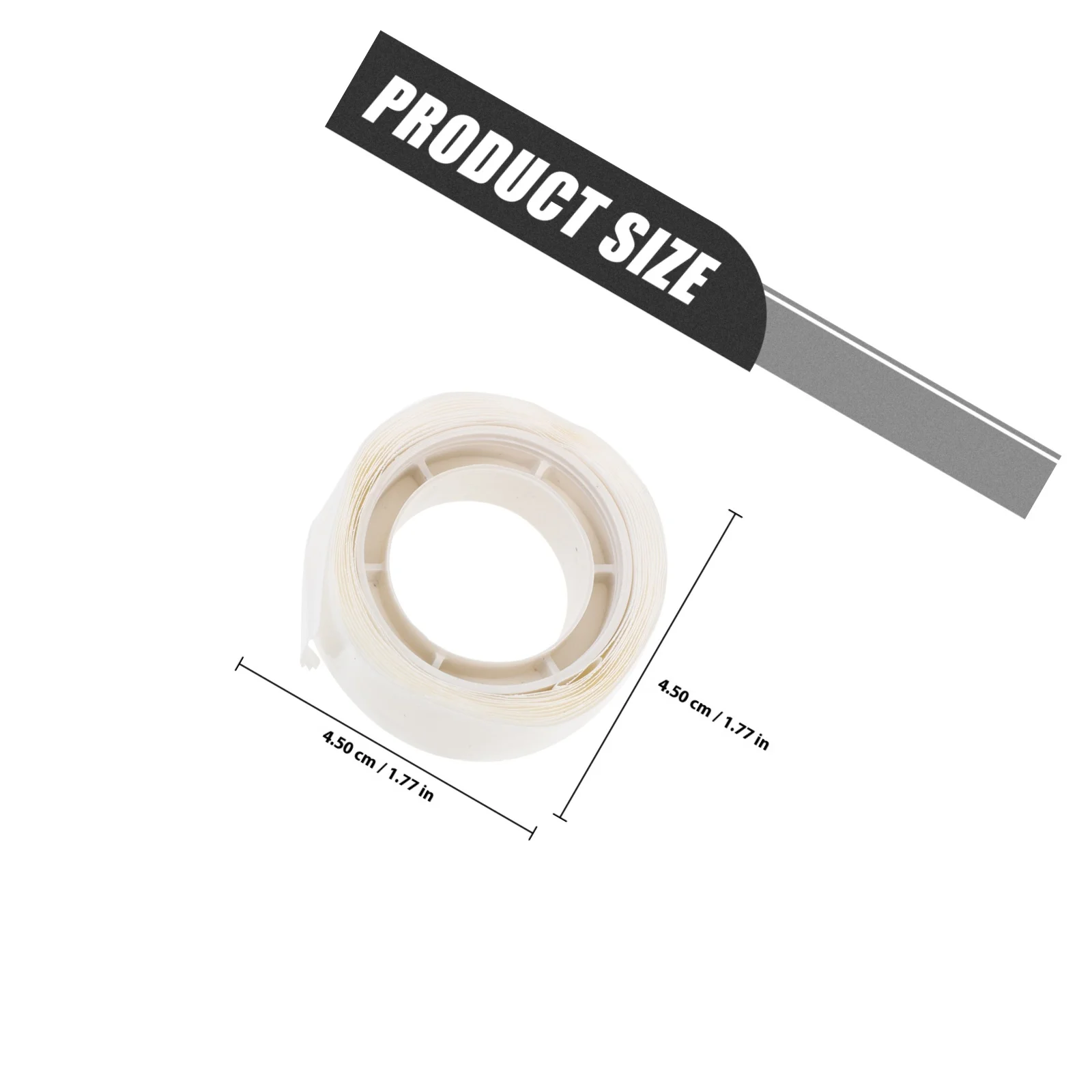 15 لفات من نقاط لاصقة غير مرئية على الوجهين نقاط غراء قابلة للإزالة للبالونات شريط لاصق ملصقات مستديرة لاصقة لتزيين الحفلات