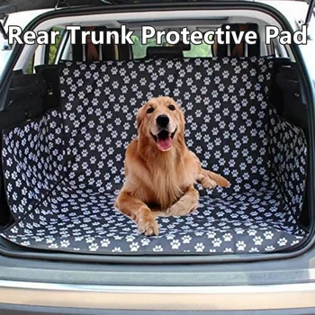 Car Boot Liner Protector for Dog Non-Slip Waterproof Pet Cargo Cover Anti-Scratch Tear-Resistant Trunk Cover Mat Travel Universal