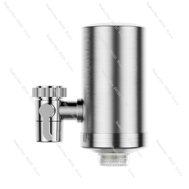 Stainless Steel Water Purification Faucet Filter Removable Washable Ceramic Cartridge for Kitchen Bathroom