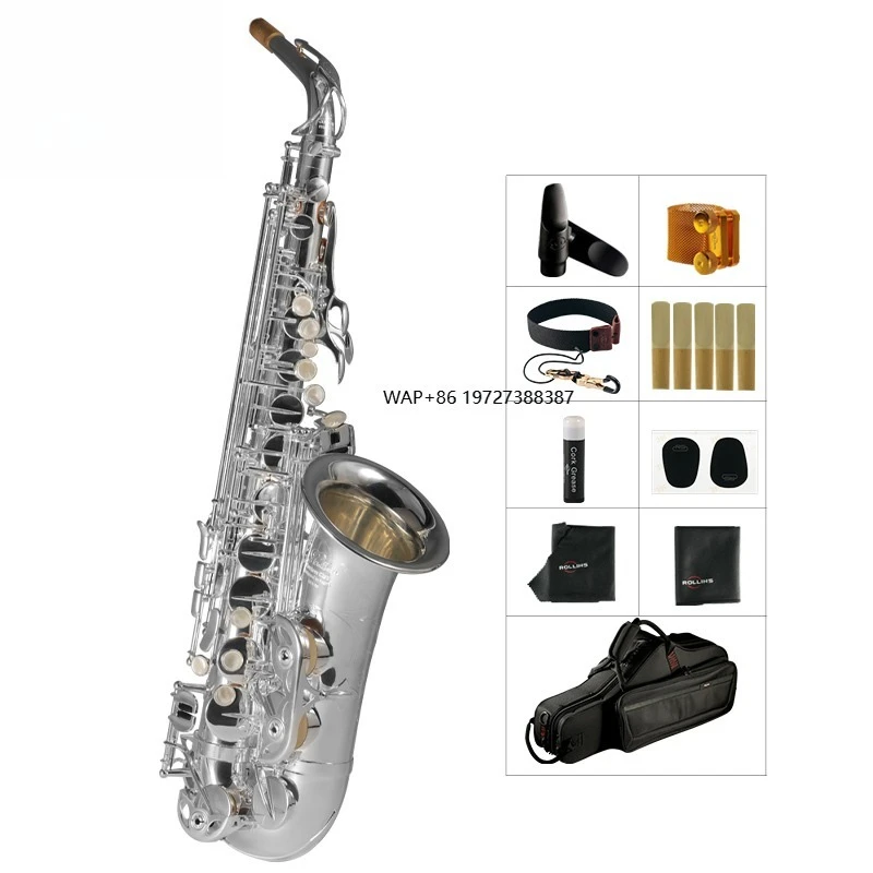 Professional High Grade Woodwind Instrument Manufacturer Wholesale Retail X6 Eb Alto Saxophone