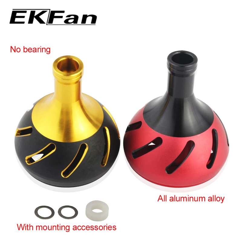 EKfan 1pc 38MM Alluminum Alloy Fishing Handle Knob For Bait Casting Spining Fishing Reel parts