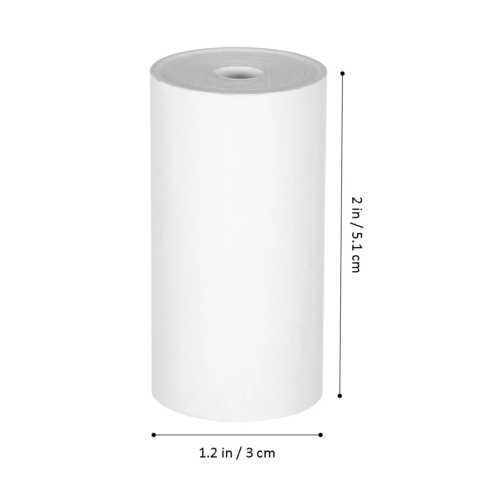 

5pcs 5 Rolls Thermal Printer Smooth Flat Surface Clear Display For Cash Register Mini Thermal Printers Receipt Paper Roll Office