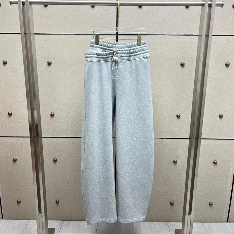 Women's Asymmetrical Double-Waistline Sweatpants, Elastic-Waist Wide-Leg Pants, High-Quality Commuter Pants, 2026, New Arrival,