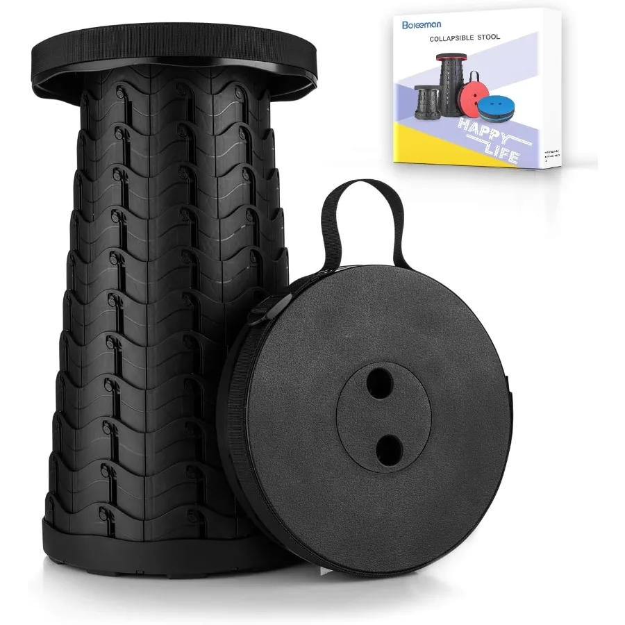 ترقية مقعد قابل للطي خفيفة الوزن ولكن أكثر قوة مع الحمولة 400 رطل المحمولة للطي البراز للتخييم الصيد Hik